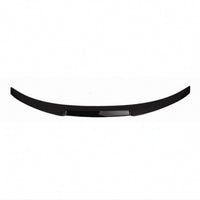 Piano Black Trunk Spoiler Curved Blade Rear Wing Sedans ABS Material Hassle-free Installation Sporty Exterior Suitable for Vehicle Stylish Enhancement Street Presence