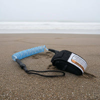 surf boards Leash with Coiled Cord Coiled surf boards Leash Comfortable for Surfers, Surfing