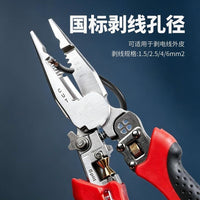 5th Generation Wire Stripper with Voltage Test, Adjustable Roller, Cutting and Crimping
