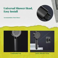 High Pressure Handheld Rain Shower Head, Multi-Function