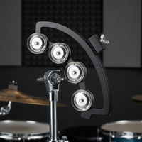 Snare Drum Bell Ring Percussion Accessory for Drum Kits