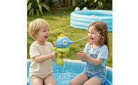 Molded Aquatic Creature-Shaped Water Blaster Compact Aquatic Creature Water Easy-to-Use Toy Large Tank for Toddlers, Beach