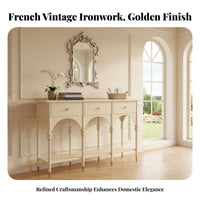 2-Tier Entryway Table Table French and Design 2-Tier Entryway Shelf Elegant Look Slim Immediatelyline for Interior Decorators