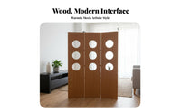 Foldable Hollow-cutout Folding Screen Mobile Folding Panel Divider Modern Minimalist and design Room divider Decorative for Apartment Dwellers, Interior Designers, amannerice Workers, Entrymanner, Bedroom