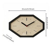 Japanese Aesthetic Wall Clock Decorative Minimalist Wall Clock Operated Home Decor