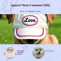 Adjustable Pet Sport Cap, Sun Hat for Dogs, Hiking