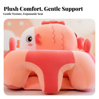 Plush creature Sit-up Trainer Anti-Fall Design Plush Sitting Trainer for Toddlers