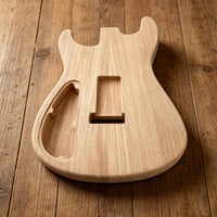 Ready to Finish Hardwood Guitar Body Blank Unfinished Electric Guitar Body for Luthiers