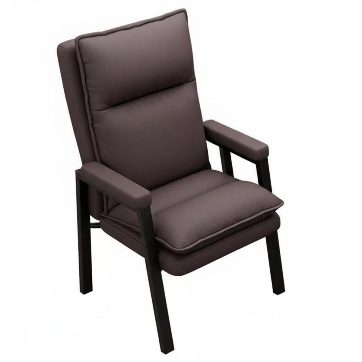 Modern Design Padded Leisure Chair Ergonomic Design Armchair Long-Lasting Frame Living Room Seating Wear-Resistant for Homeowners, Interior Decorators, Home Office, Lounge Area, Bedroom, Reading Corner