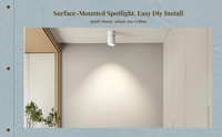High CRI adjustable LED spotlight