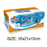 Children's Summer Water Basketball and Soccer Flying Disc Rack Set
