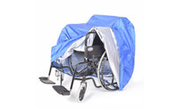 Waterproof Wheelchair Cover Drawstring Hem Rain Guard Sun Protection for Home