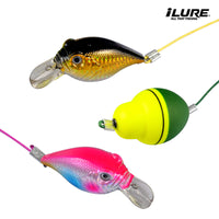 Ailuya ilure Retractable Fish Stringer with Reel, Stainless Steel, Lightweight, Cross-Border