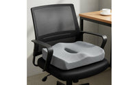 Memory Foam Seat Cushion Hollow Center Ergonomic Seat Cushion Improves Posture Memory Foam Chair Pad for Office Workers, Students, Gaming