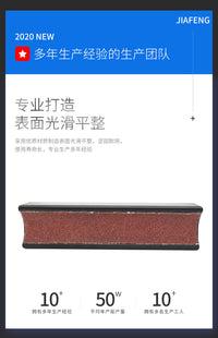 批发跨境新品台球用品斯洛克台球杆皮头修理工具R15弧形两面搓板