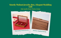Wooden jewelry organizer for women