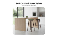 Counter-Height Chair with Backrest Minimalist design for Restaurant, Bar Owners