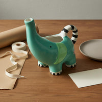 Elephant Watering Can Gift Idea Elephant Flower Pot Hand Painted for Living Room