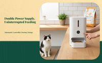 App-controlled auto pet feeder