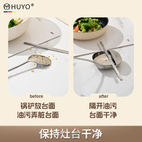 Food-Grade Stainless Steel Vertical Spoon and Spatula Holder for Kitchen Countertop