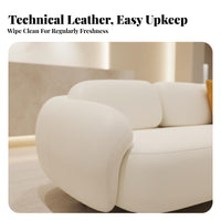 3-Seater Office Sofa Luxury Design curved Couch Modern design Commercial Furniture for Clients, Interior Designers, spa, Waiting Room, Lobby