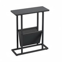 C-Shaped Sofa Table Space-Saving C-Shaped Table Easy to Clean for Small Spaces