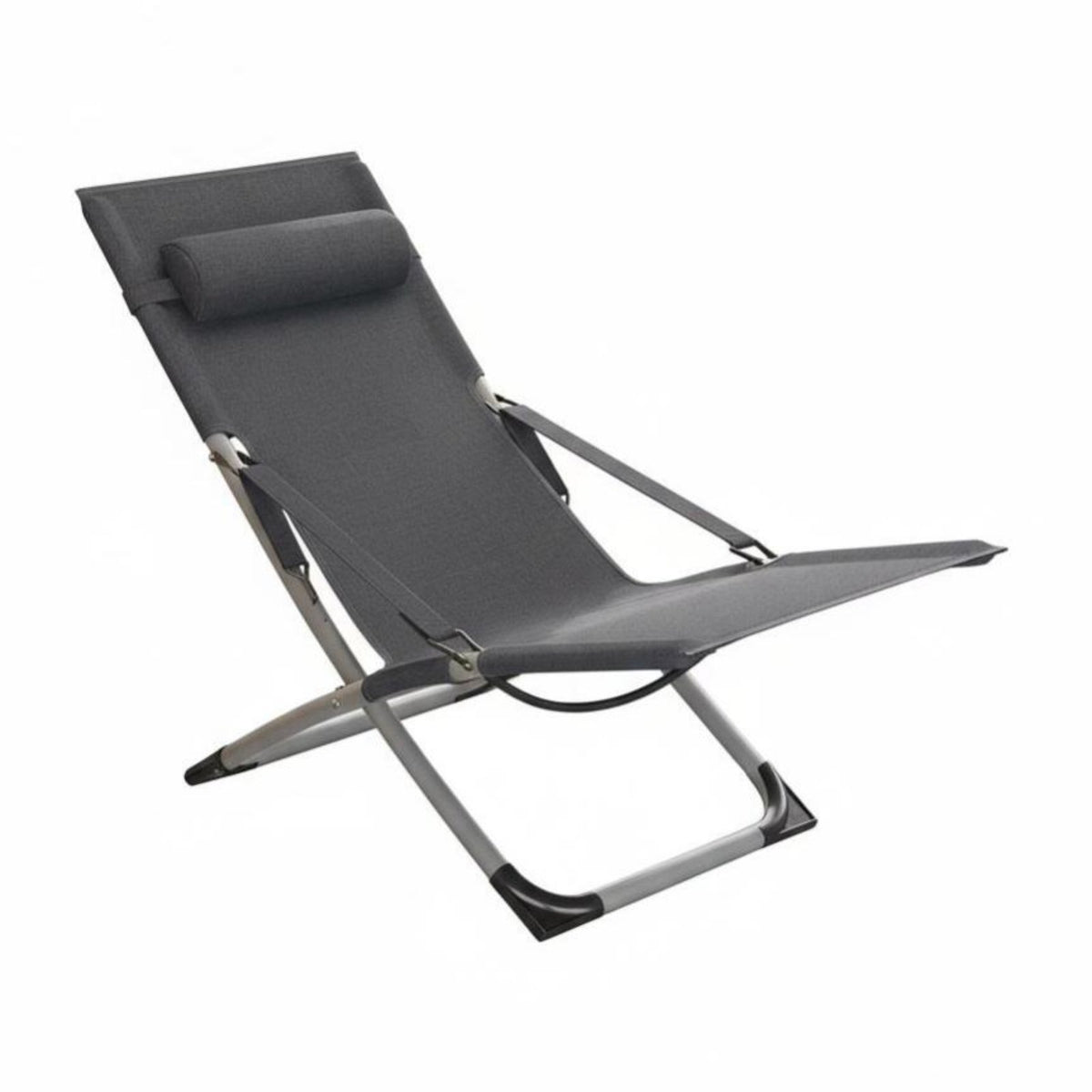 Single Recliner Cot sturdyDuty Adjustable Recliner with Mattress for Campers