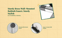 Brass tub faucet with handheld shower