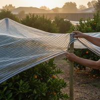 Anti-Aging Reflective Sun Shade Net for Plants and Agriculture, Frost Protection