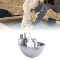 Aluminum Alloy Livestock Drinker Rust Proof Automatic Livestock Water Bowl