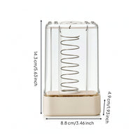 Soap Dispenser with Drain Tray Drain-friendly Soap Container Foaming Soap Dispenser Soap Holder Compact Rectangular Plastic Style Design Suitable for Bathroom Sink Laundry Room