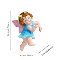 Flower Fairy Figurine Whimsical Design Hanging Planter Fairies for Gardeners