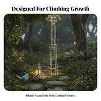 Mushroom-Shaped Plant support long-lasting Climbing Frame Sturdy Support for Flower Pot
