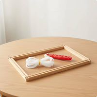 Beech Wood Embroidery Hoop Stand Desktop Beech Embroidery Stand Grooved for Home