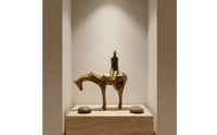 Horse Sculpture Indoor Decoration Horse Figurine Artistic Design Animal Statue for Villa