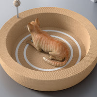 Scratch-Resistant Cat Scratching Bed Low-Shedding Cat Scratcher Bed Hard-Wearing Sturdy for Kittens, Living Room