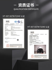 Cartoon Ski Helmet with Integrated Goggles for Adults