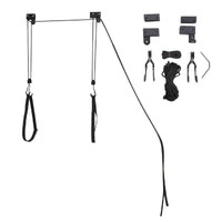 Roof-Mounted Pulley Hanger Thick Hooks Overhead Storage Lift Heavy Duty
