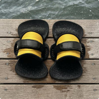 Adjustable Surfboard Foot Straps Hook-and-Loop Water Sport Gear Rigid Base