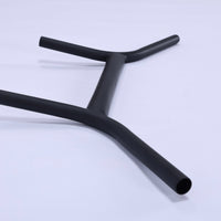H-Shaped Handlebar Molybdenum Steel Gravel Bike Handlebar Black