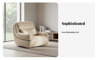 Suspended Seat Armchair Light Luxury Single Sofa Minimalist design Modern Design for Homeowners