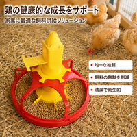 Feed Tray for Chicks, Poultry Feeder, Courtyard, Chicken Coop, Farm, Hobby, Durable, Plastic and Metal