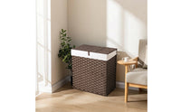 Laundry Hamper with Lid Collapsible Bin Portable for Closet