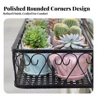 Railing Planter Holder Hanging Design Balcony Railing container Space-Saving
