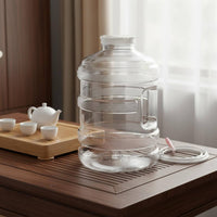 Tea Water Container Dust-Proof Lid Household Storage for Home