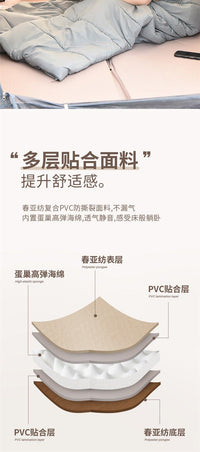 露营充气床垫户外气垫床打地铺六边形家用L自动充气床野营帐篷地