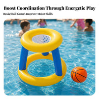 Net Pool Basketball Hoop Parent-Child Interaction Inflatable Pool Hoop