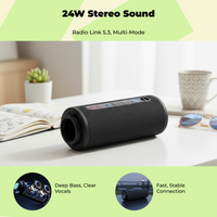 Waterproof speaker with deep bass