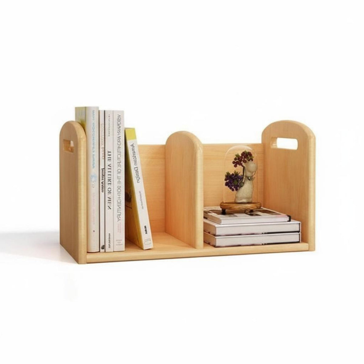 Expandable Desktop Bookstand Space-Saving Desktop Shelf for Study Room, Readers