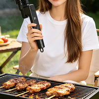 Electric Grill Brush Black Angled Grill Brush Easy to Clean